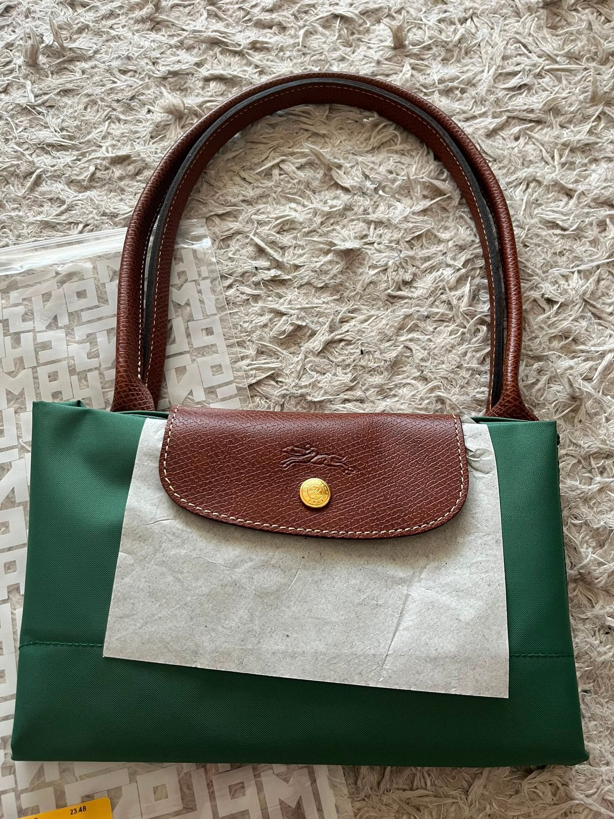 Longchamp, Ophalen, Groen