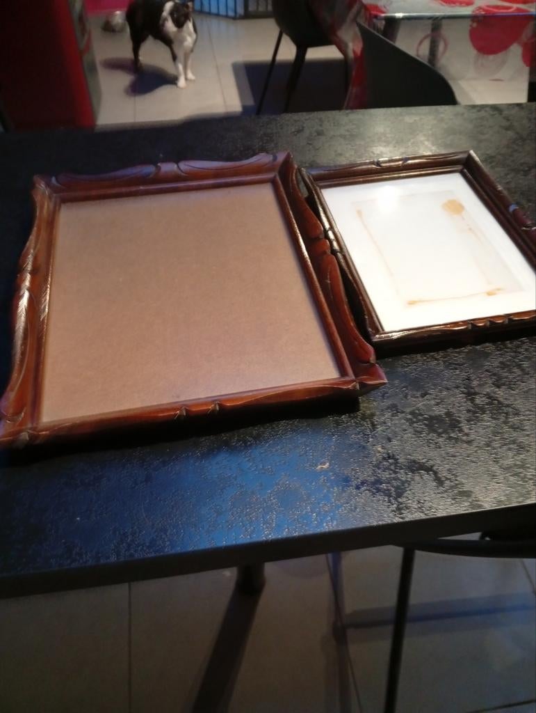 Oude houten fotolijst, Antiek en Kunst