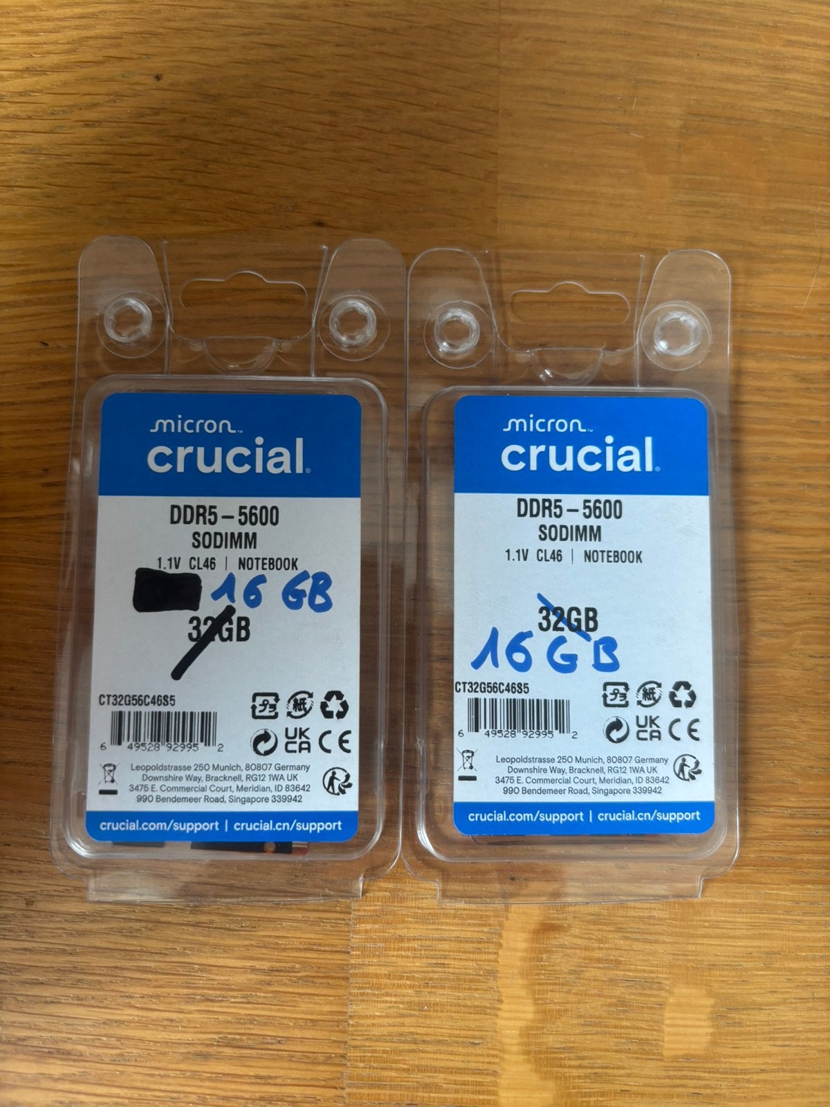 Mémoire RAM, Informatique & Logiciels, Mémoire RAM, Enlèvement, 16 GB