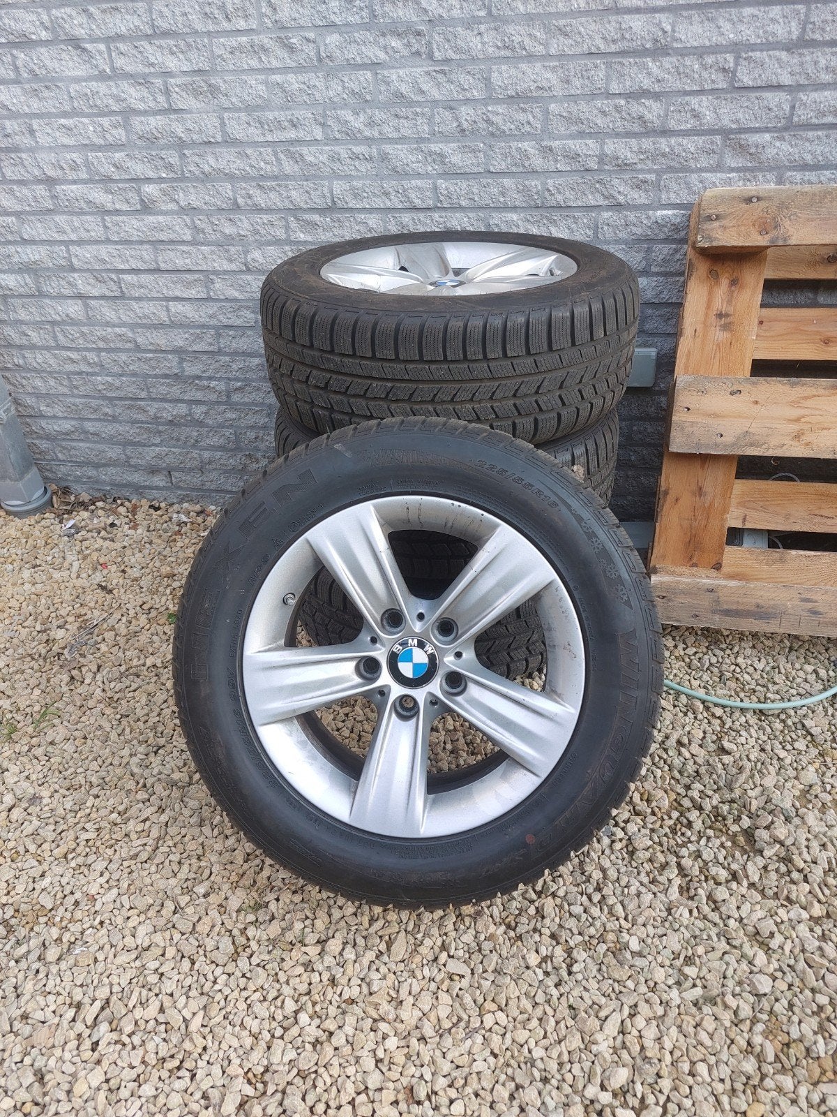 Pneus d'hiver BMW à l'état neuf, Enlèvement, Pneus hiver