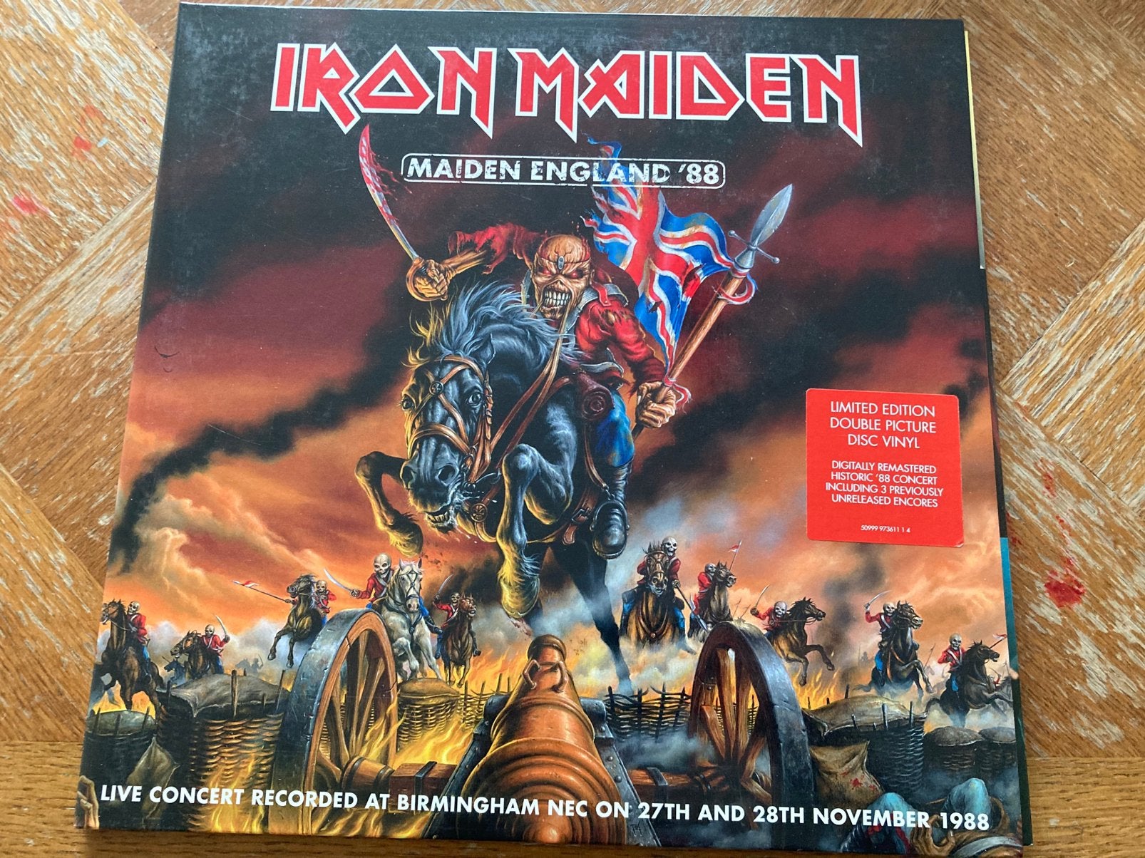 Iron Maiden: Maiden England ‘88, 12 pouces, Metal, Enlèvement ou Envoi, Comme neuf