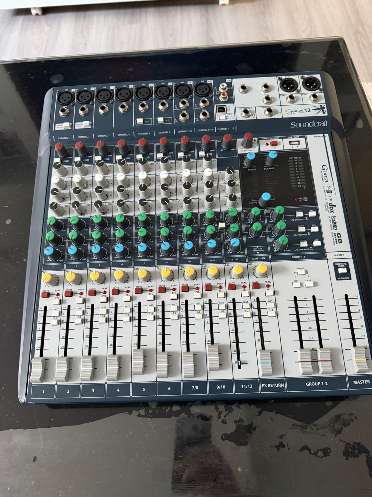 Soundcraft Signature12, Ophalen