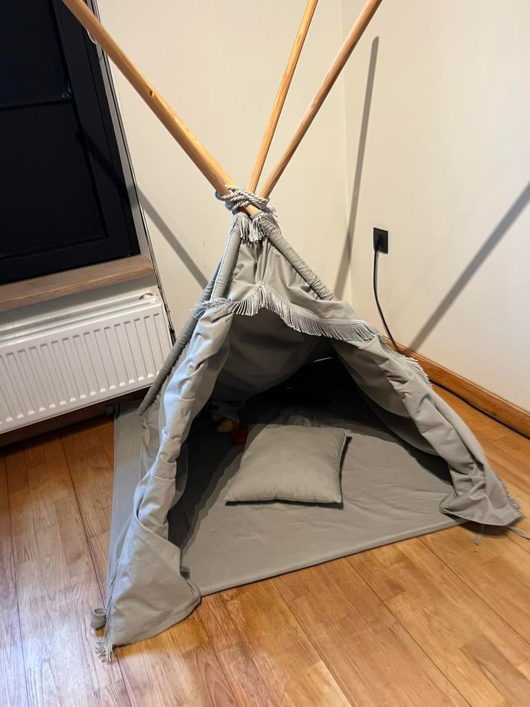Tippi tent, Ophalen, Zo goed als nieuw