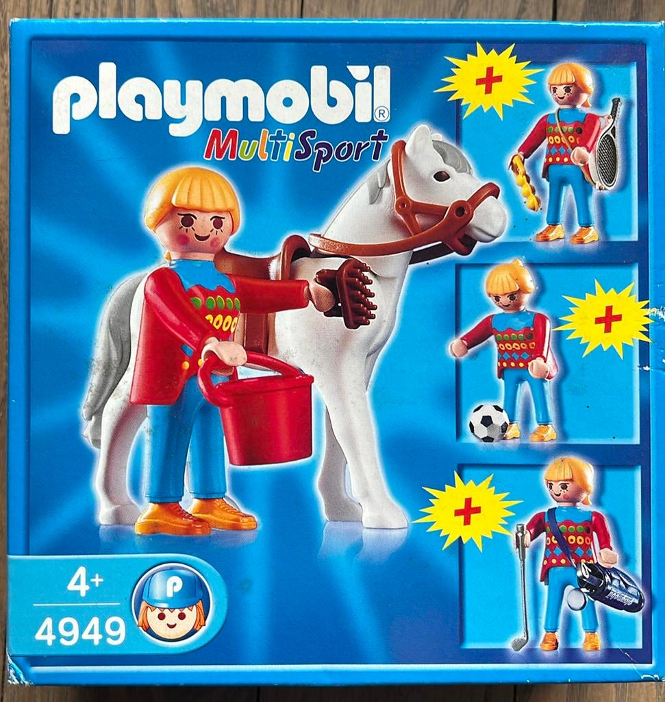 Playmobil 4949 multisport paard golf tennis voetbal, Enlèvement ou Envoi, Neuf