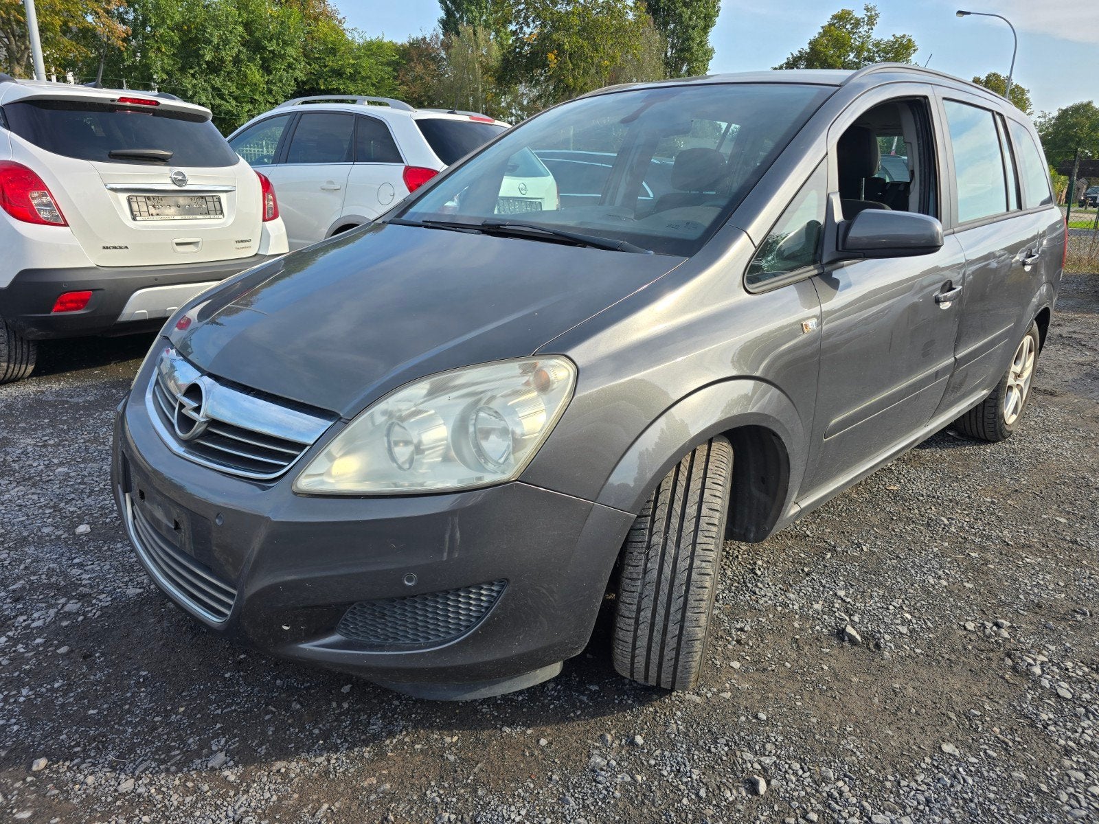 Opel Zafira 1.8 essence 2009, Autos, Argent ou Gris, Achat, 7 places, Boîte manuelle