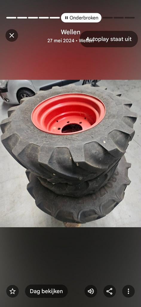 Velgen Janten Fendt smalspoor, Ophalen