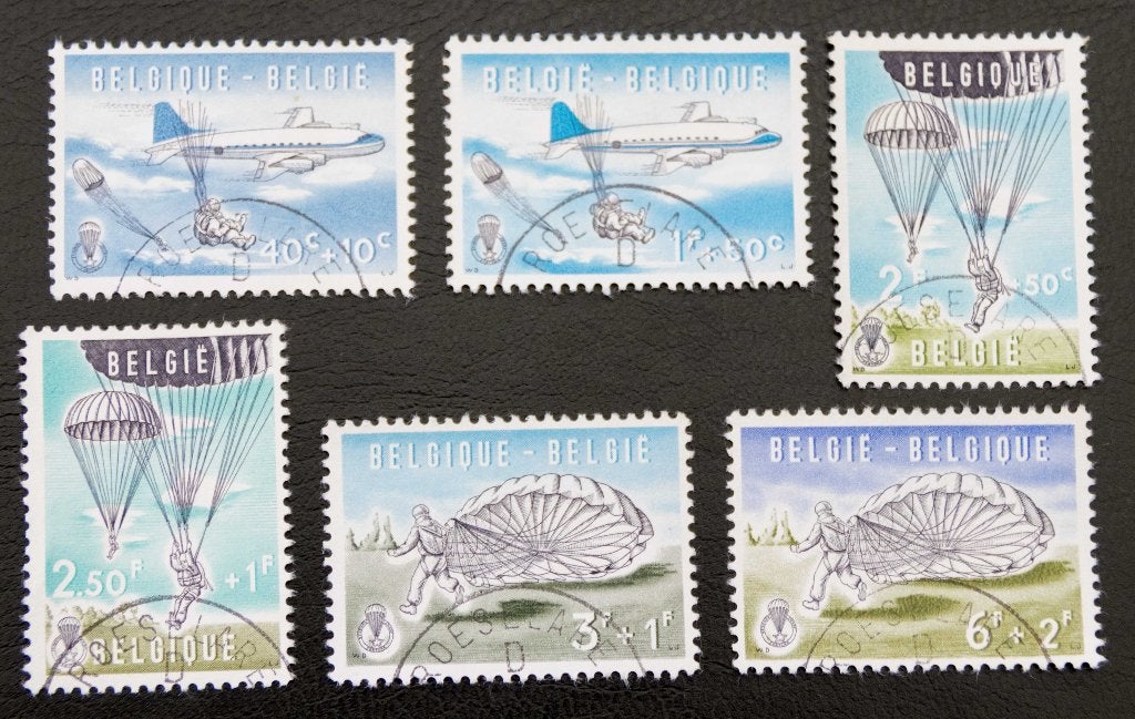 Postzegels België OBP 1133/38°, Postzegels en Munten, Met stempel, Frankeerzegel, Ophalen of Verzenden, Gestempeld
