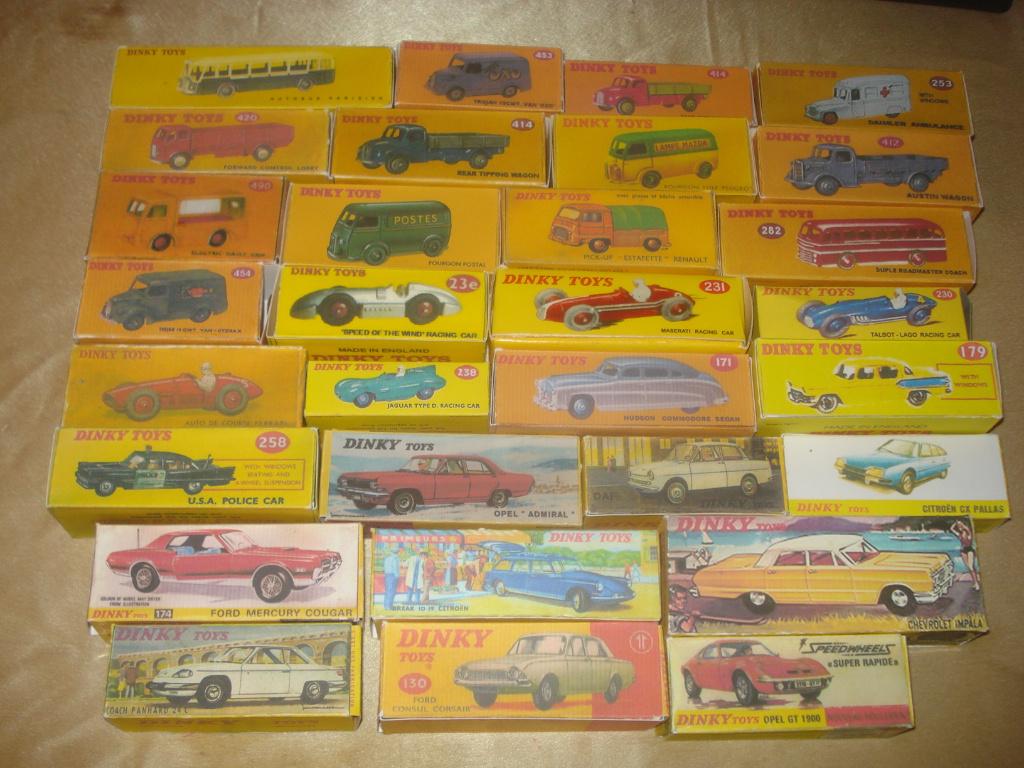 DINKY TOYS Lot de 30 Boîtes Reproductions, Ophalen of Verzenden, Nieuw, Auto, Dinky Toys