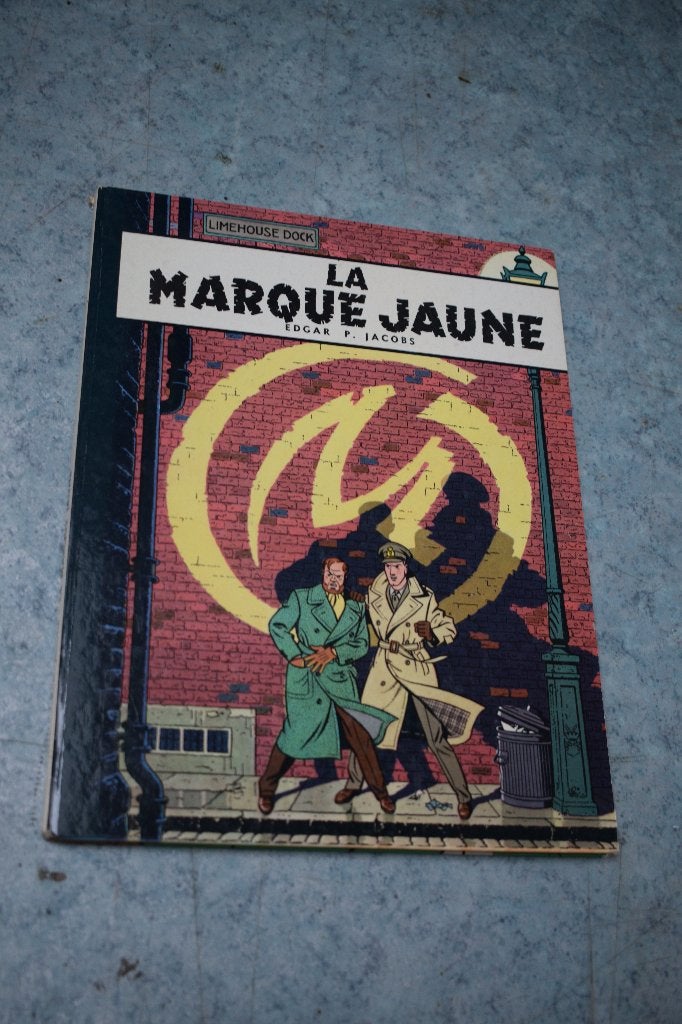 Stripboek blake et mortimer la marque jaune 1970 strip, Ophalen of Verzenden, Zo goed als nieuw