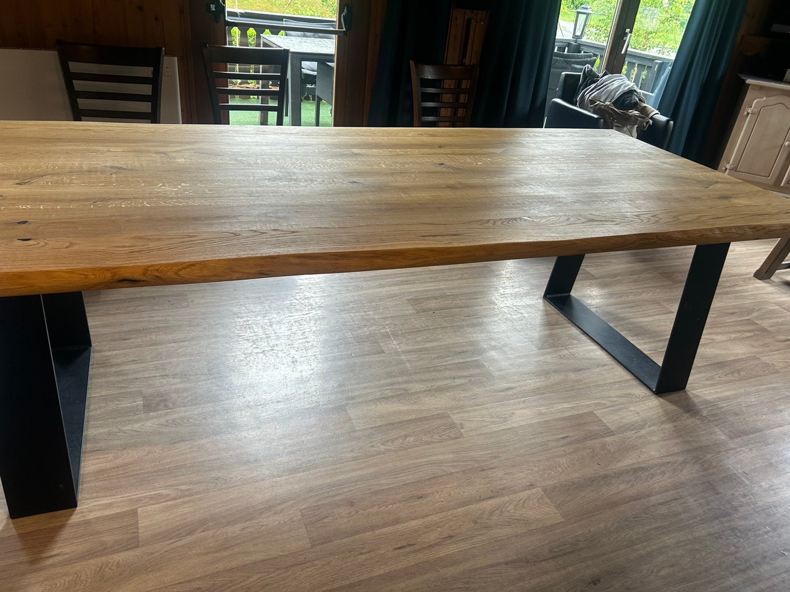 Eiken tafel, Ophalen, Zo goed als nieuw