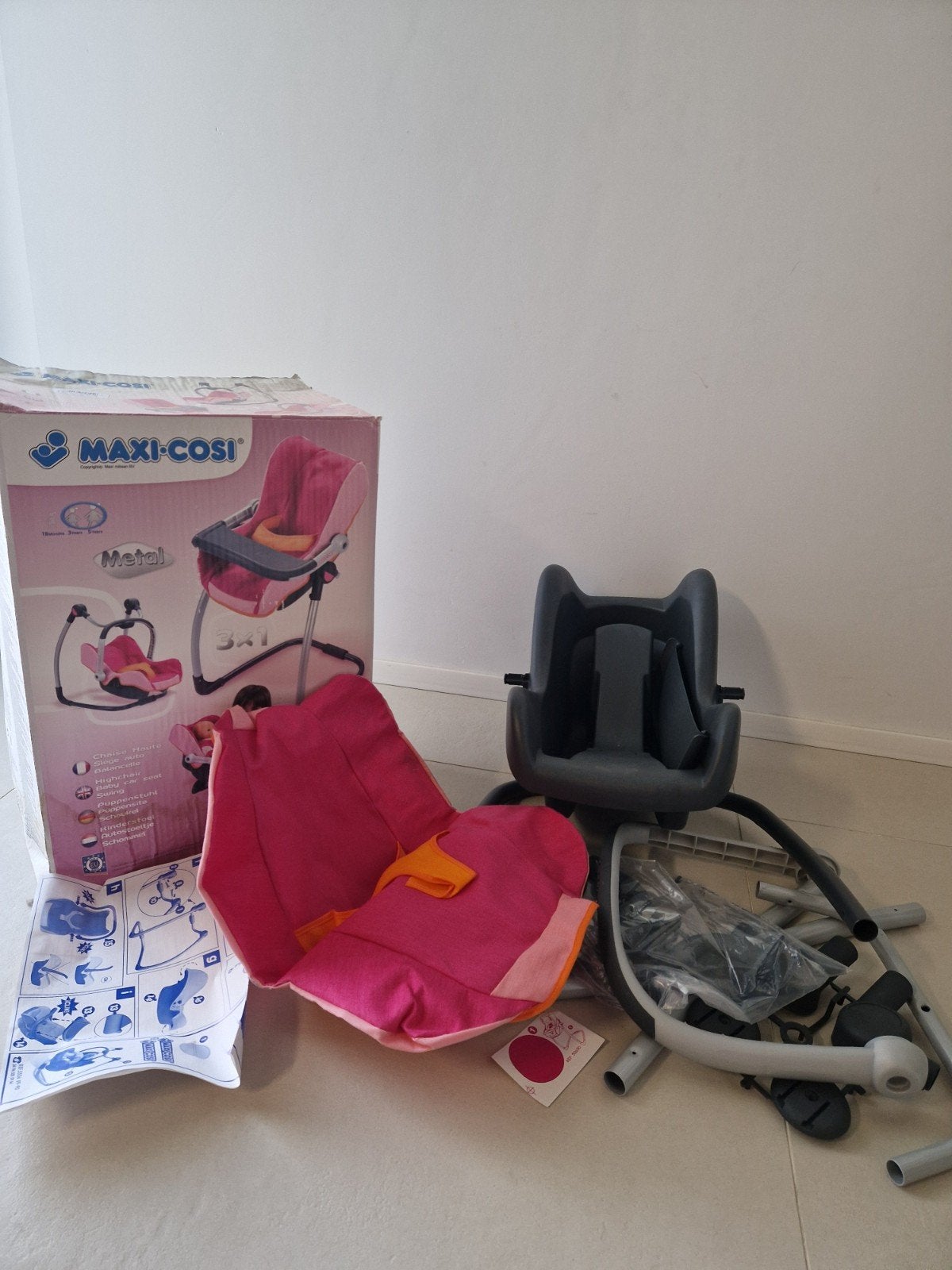 3 in 1 maxi-cosi, eetstoel, hangstoel speelset, NIEUW!, Enlèvement, Neuf, Autres types