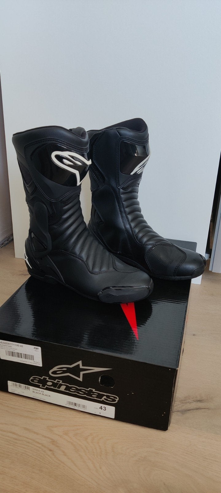 Alpinestars SMX-6 V2 Zwart NIEUWSTAAT, Motoren, Kleding | Motorkleding, Ophalen