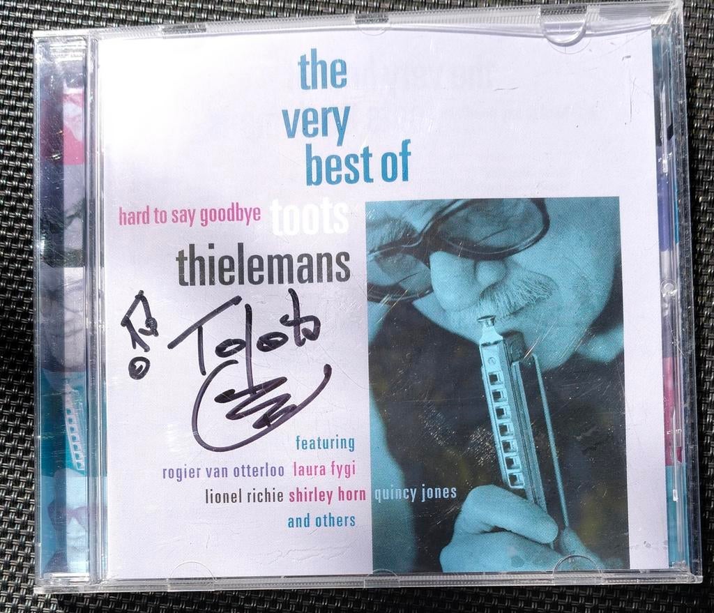 Toots Thielemans gesigneerde CD, Cd's en Dvd's, Ophalen