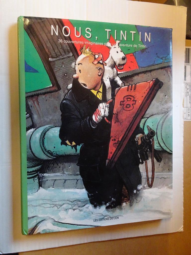 Nous Tintin - Hergé, Enlèvement ou Envoi, Tintin, Utilisé, Livre ou Jeu