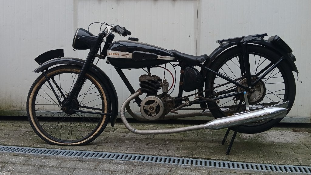 Terrot 125 etd 1950, Motoren, Gebruikt, 125 cc, Toermotor, 11 kW of minder