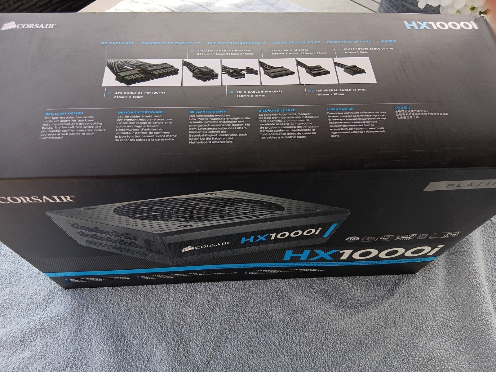 Corsair HX1000i, Ophalen