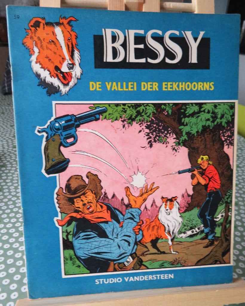 Bessy nr 59 De vallei der eekhoorns 1 druk., Ophalen of Verzenden