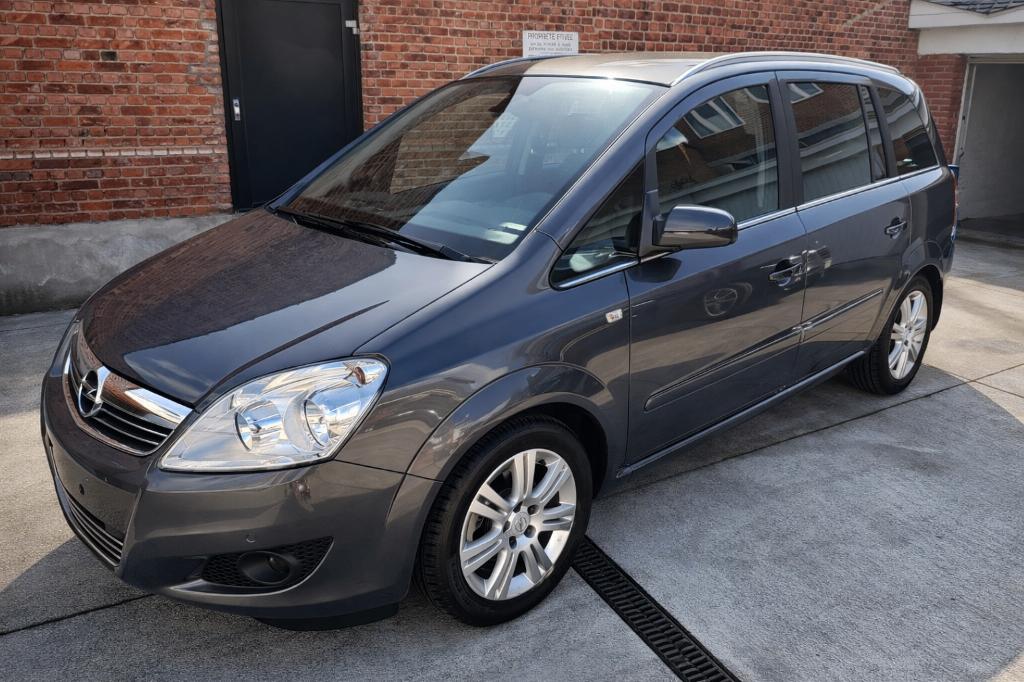 Opel Zafira 1.6 Benzin 75000 KM 7 PLACES  CAR-PASS, Autos, Argent ou Gris, Achat, 7 places, Boîte manuelle