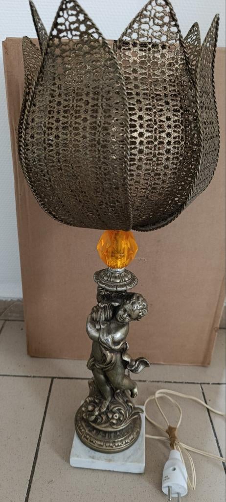 Lampe de table vintage, Antiek en Kunst, Antiek | Meubels | Kasten