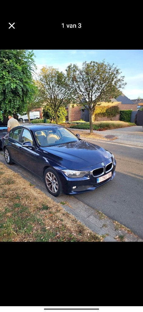 BMW F30 Diesel, Autos, Cuir, Boîte manuelle, Diesel, Particulier