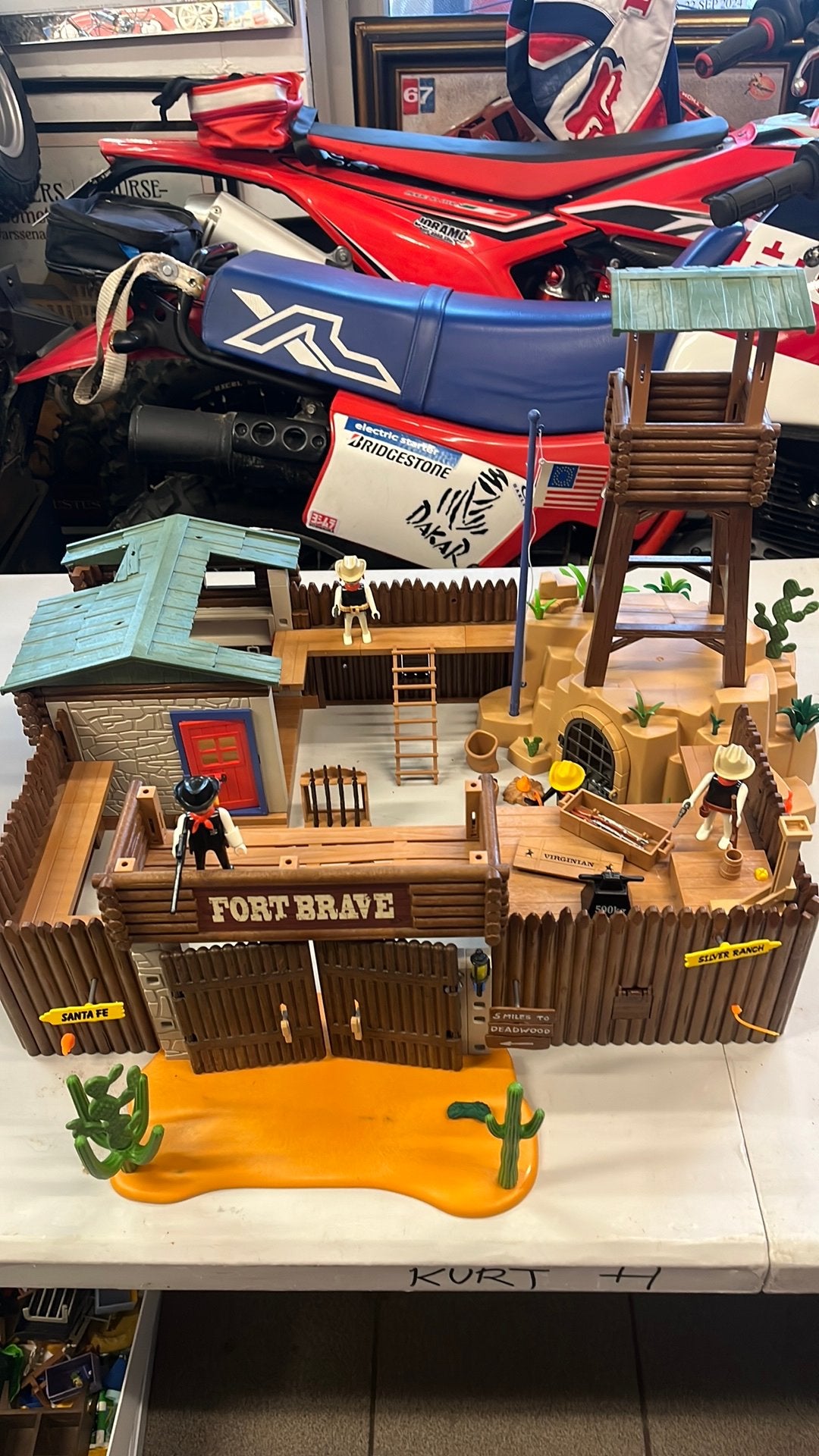 Playmobil fort brave, Kinderen en Baby's, Speelgoed | Playmobil, Zo goed als nieuw, Ophalen of Verzenden