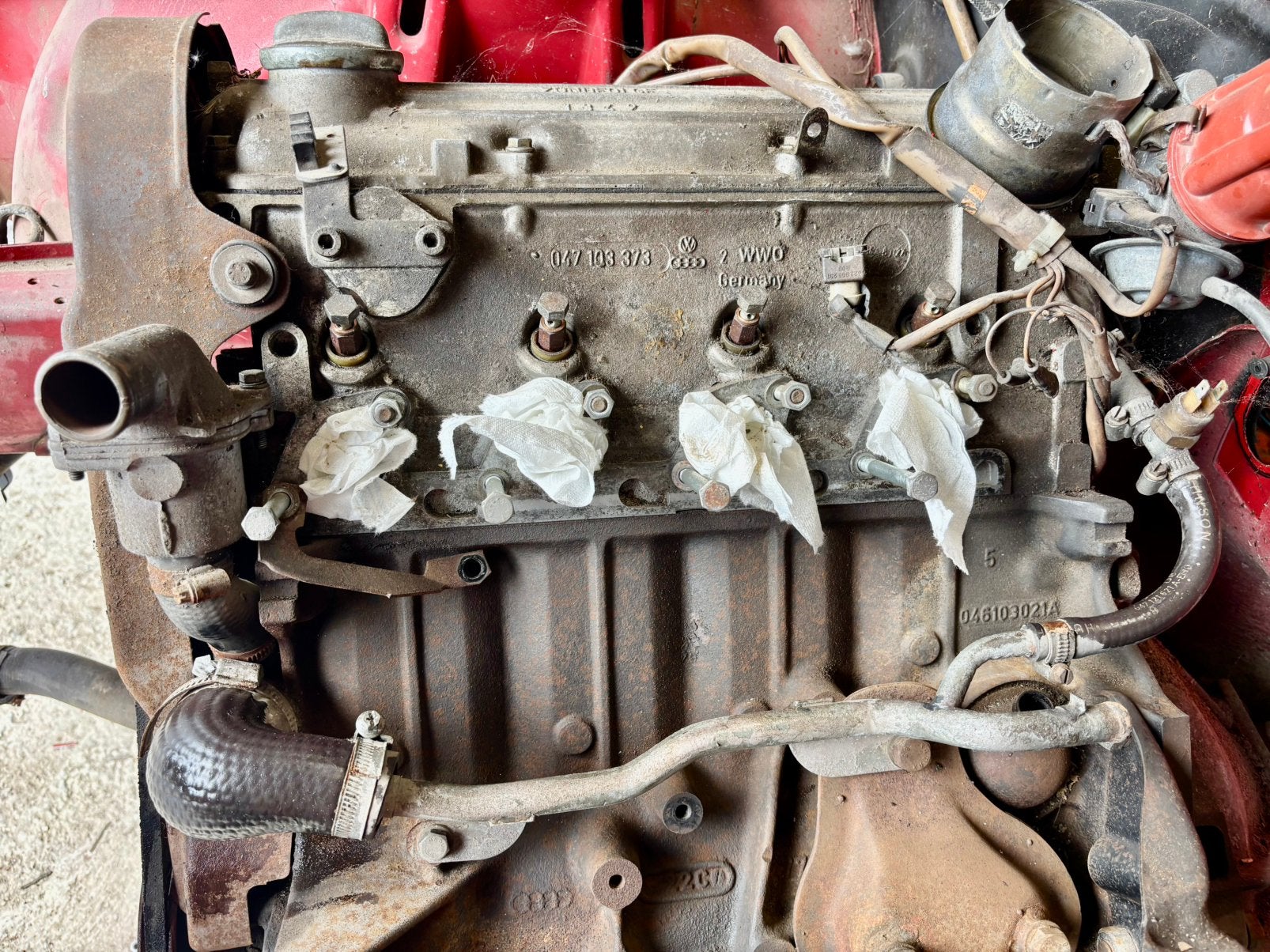 Porsche 924 met lage motor - 90000 km, Auto-onderdelen, Ophalen of Verzenden, Porsche