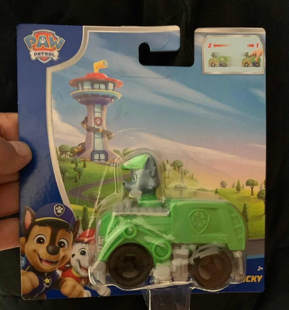 Paw Patrol Voertuig - Rocky vuilniswagen - Nieuw, Ophalen, Nieuw