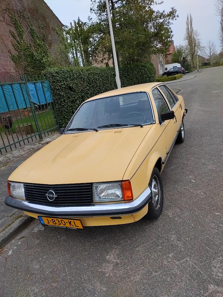 Opel Rekord 1980 diesel dagelijks me rijden, foto 3
