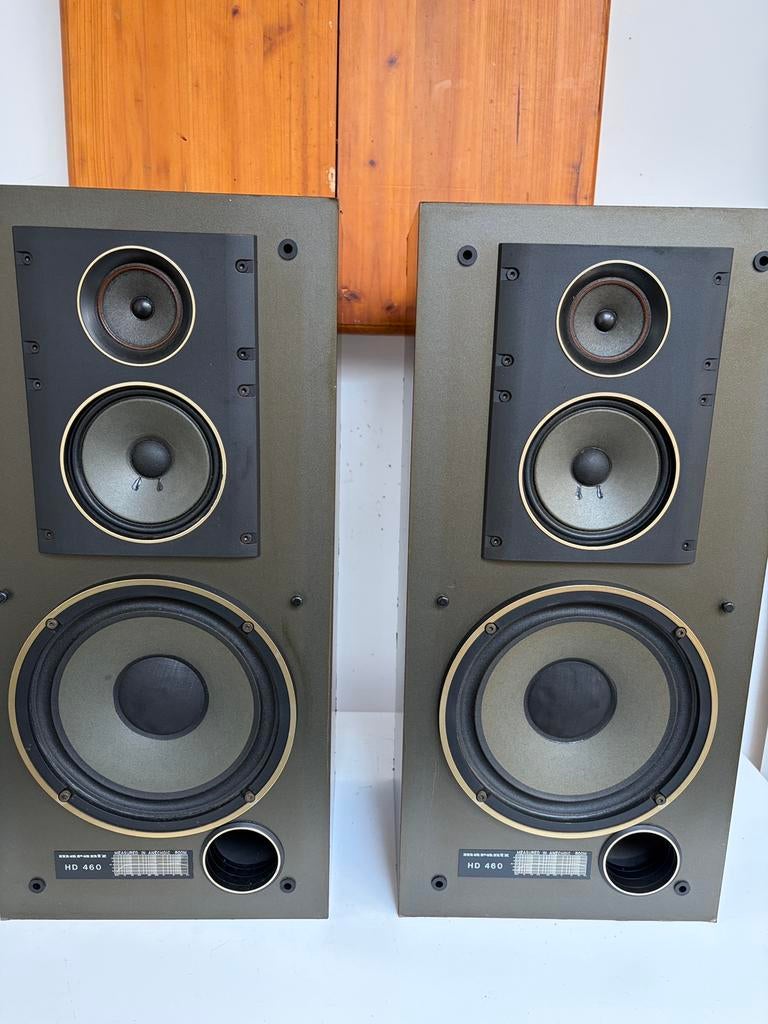 Marantz hd460, Gebruikt, Minder dan 60 watt, Front, Rear of Stereo speakers, Ophalen