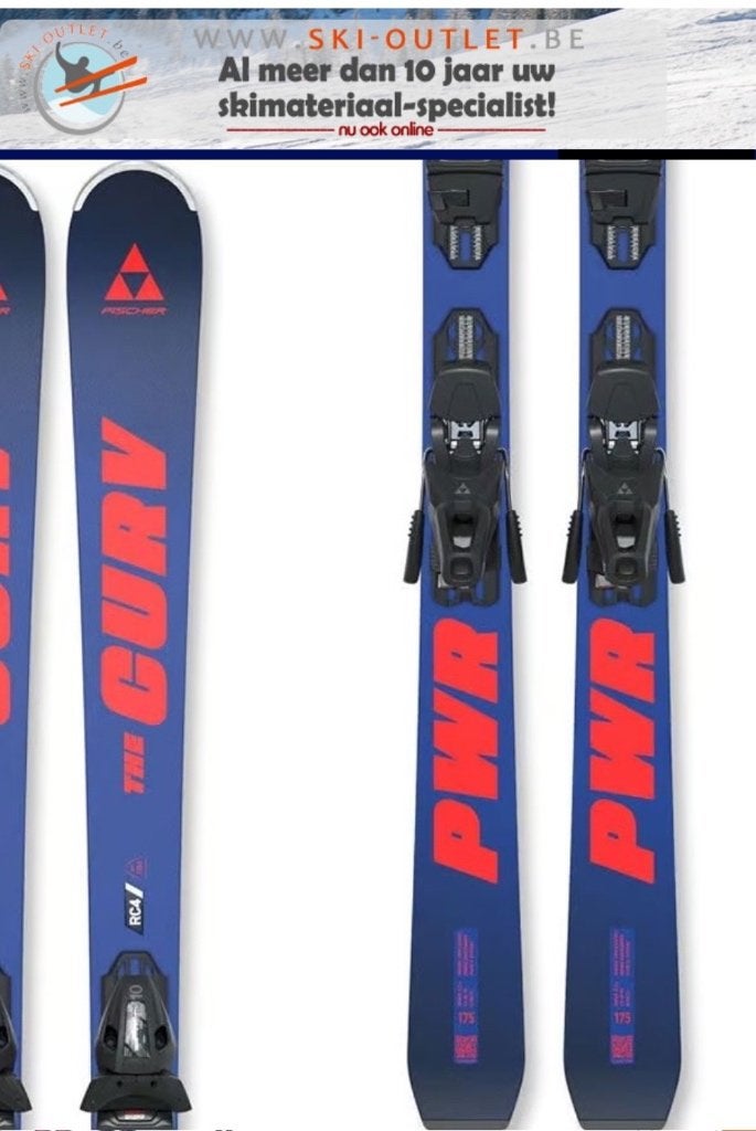 Fischer The Curv Pwr ski @Ski -Outlet, Sports & Fitness, Ski & Ski de fond, Fischer, Carving, Enlèvement ou Envoi, Skis