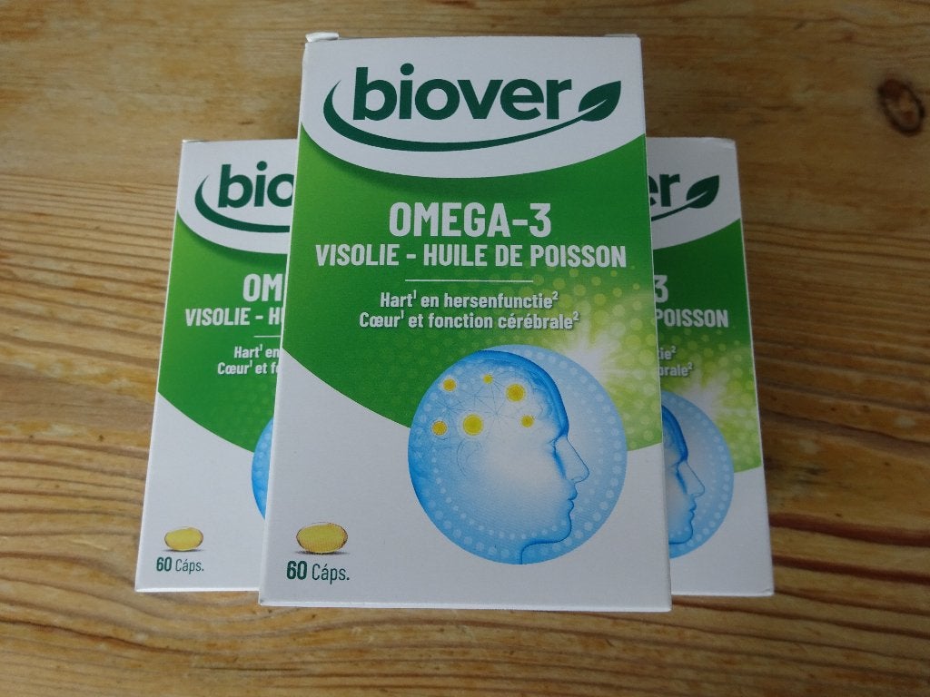 Omega 3 capsules biover supplement, Ophalen of Verzenden
