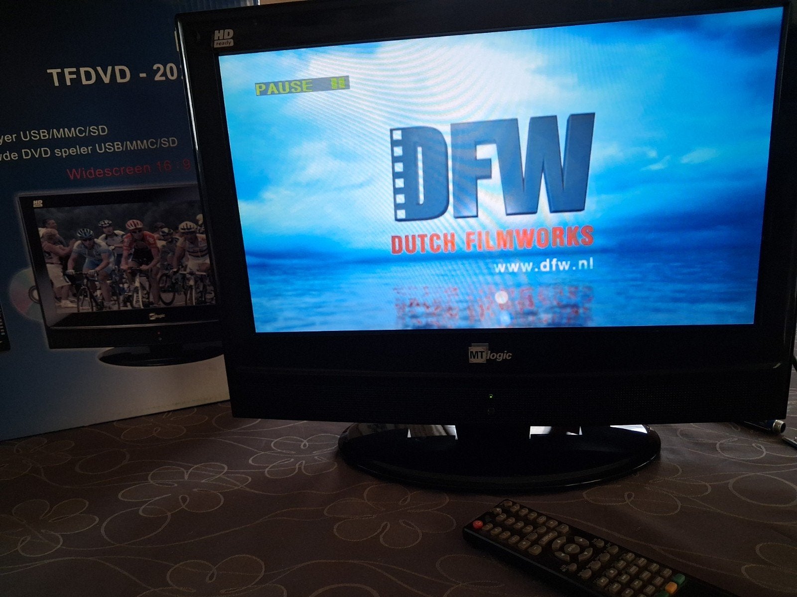 HD tv met geintegreerde dvd speler, Ophalen, Zo goed als nieuw, 40 tot 60 cm, LCD