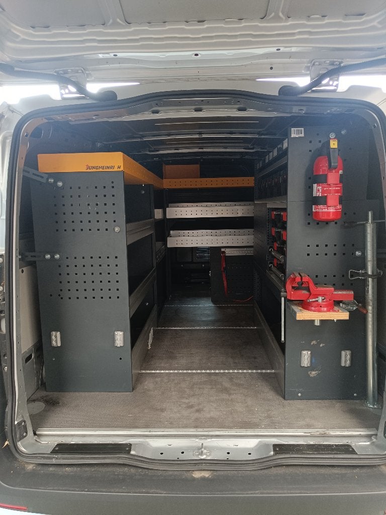 kasten voor bestelwagen, Ophalen, Zo goed als nieuw