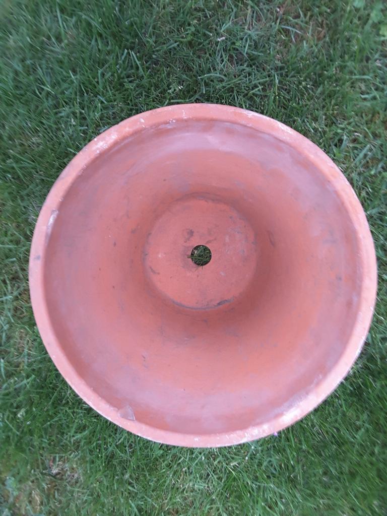 Terracotta bloempot dia 32 cm, Ophalen, Gebruikt, Terracotta