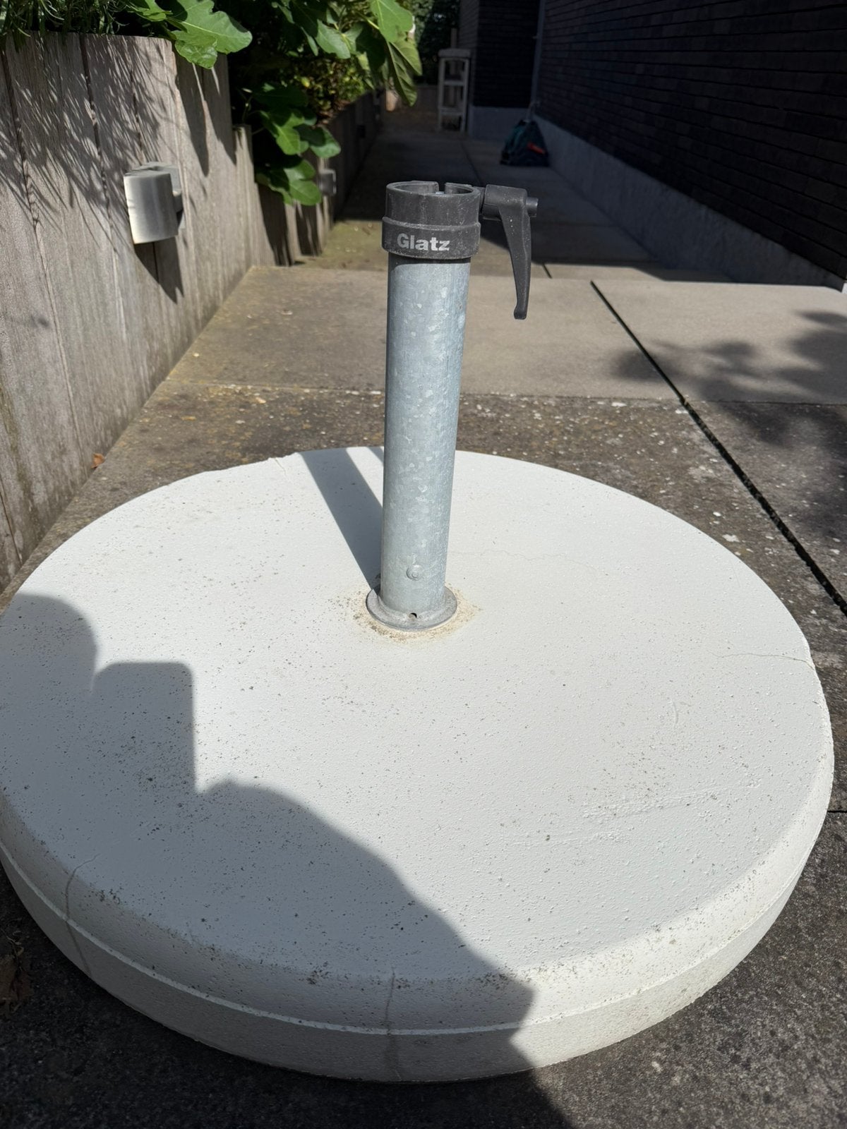 Base de parasol 90 kg, Jardin & Terrasse, Enlèvement, Comme neuf, Base de parasol