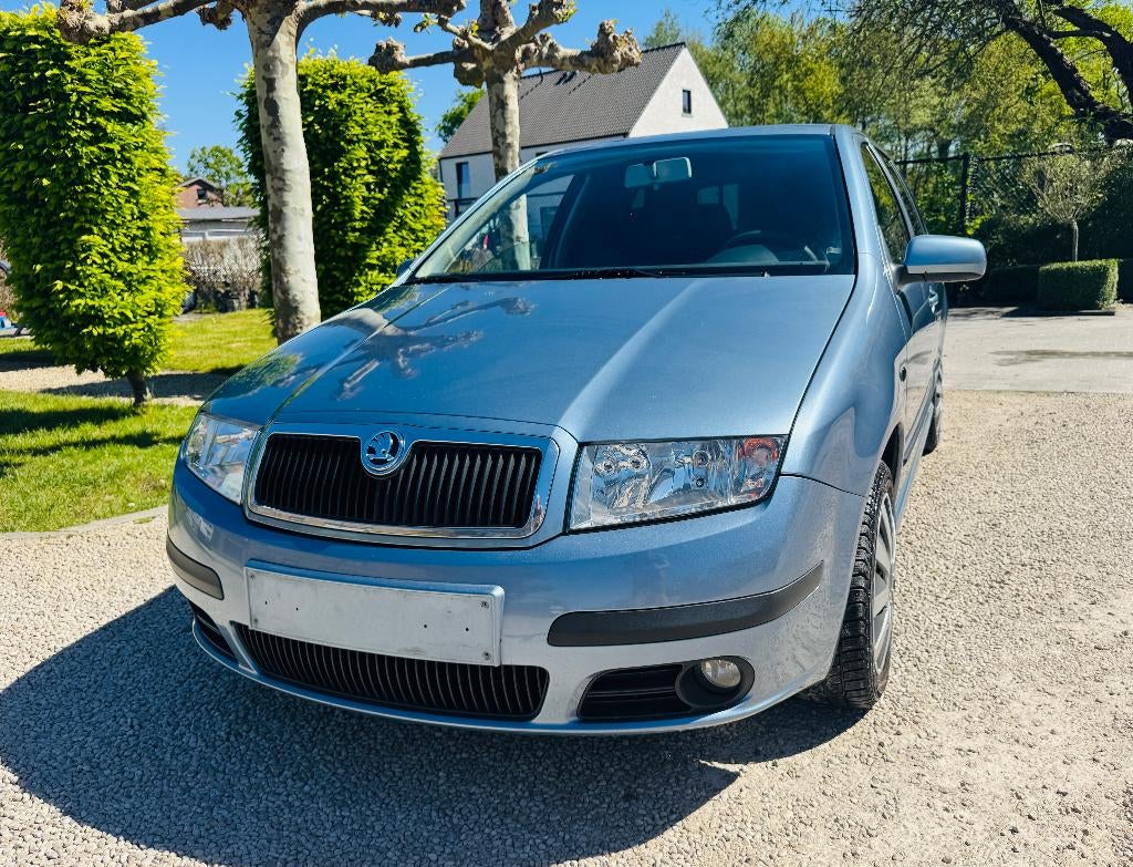 MOOIE SKODA FABIA 1.2 BENZINE AIRCO GEKEURD, Auto's, Skoda, Voorwielaandrijving, Stof, 1198 cc, Bedrijf