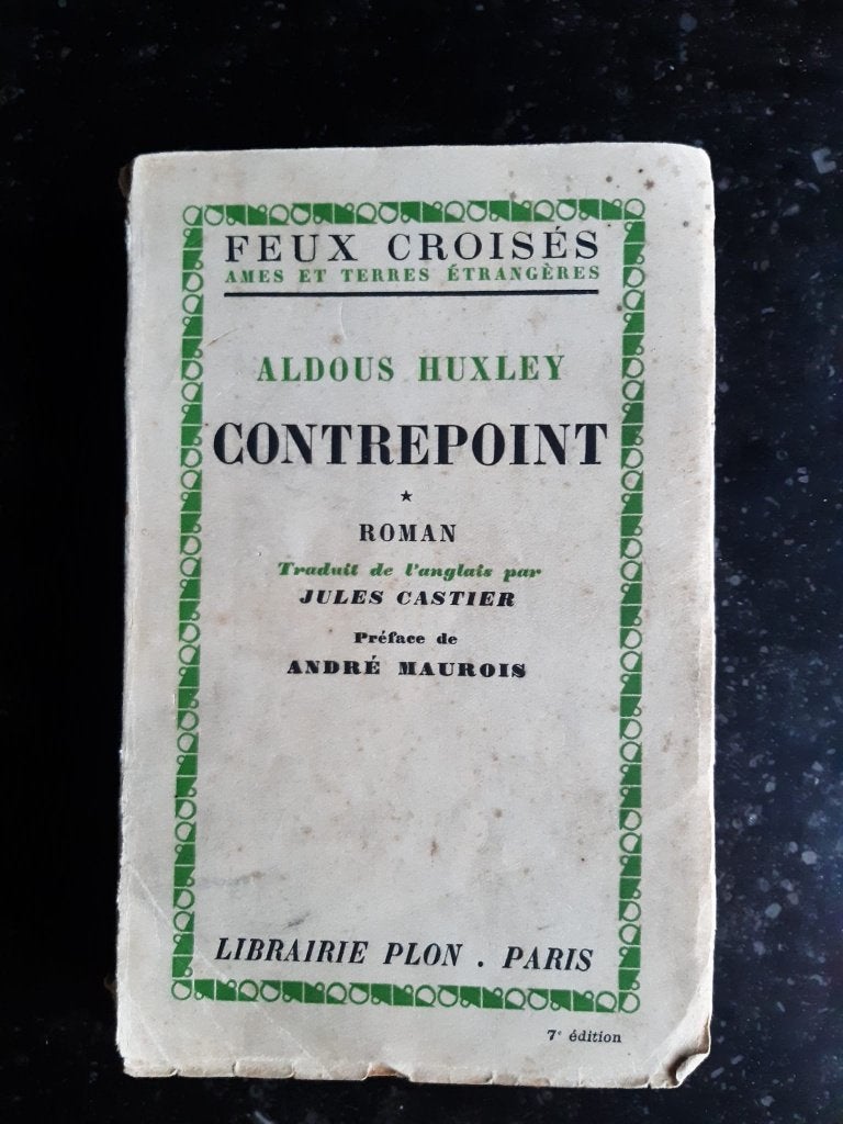 Aldous Huxley - Contrepoint, Enlèvement, Utilisé, Aldous Huxley