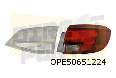 Opel Astra K Sports Tourer (1/16-10/19) achterlicht Rechts b, -, Verzenden, -, Opel