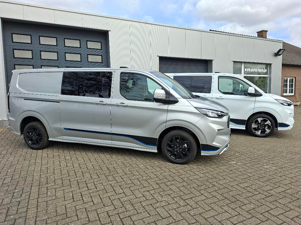 Ford Transit Custom SPORT L2 automaat Trekhaak 44050 ex BTW, Automaat, Zwart, Bedrijf, Nieuw