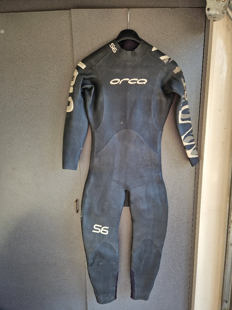 Orca S6 wetsuit maat 9 voor triatlon en openwaterzwemmen, Sport en Fitness, Ophalen, Gebruikt