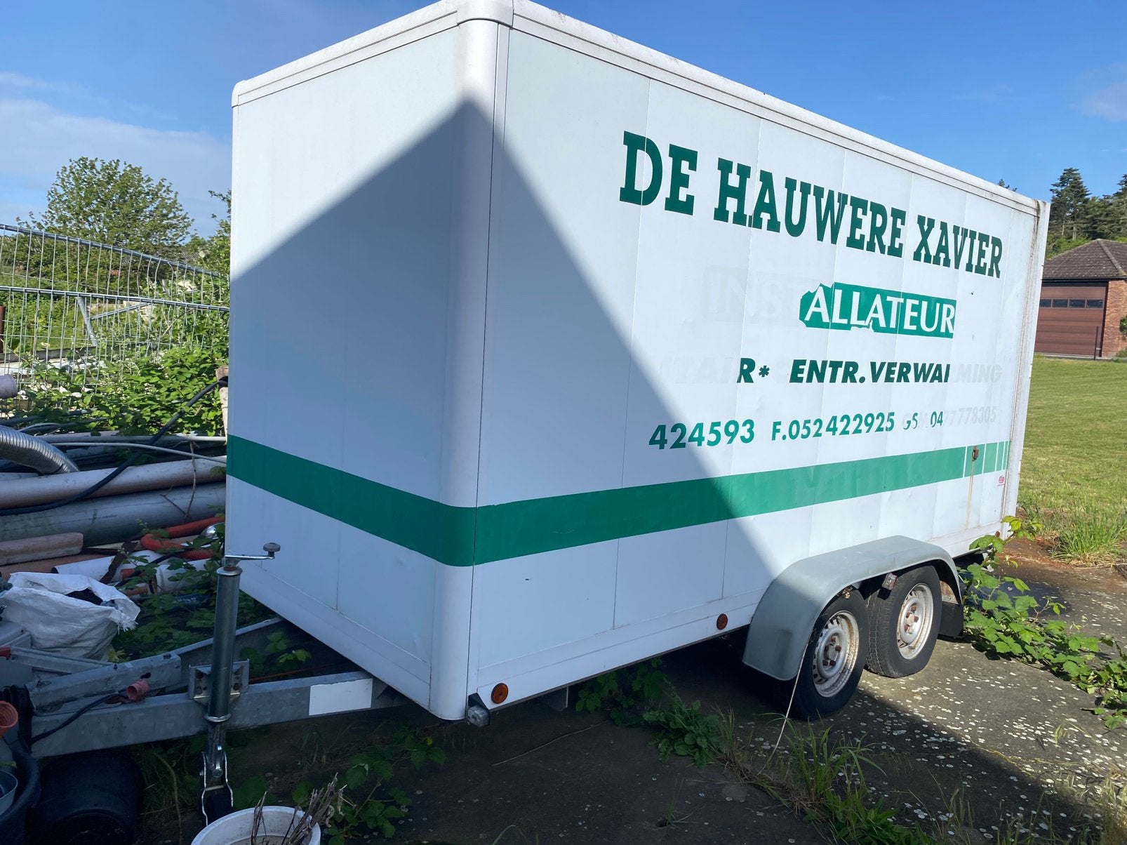 Aanhangwagen, Ophalen, Zo goed als nieuw