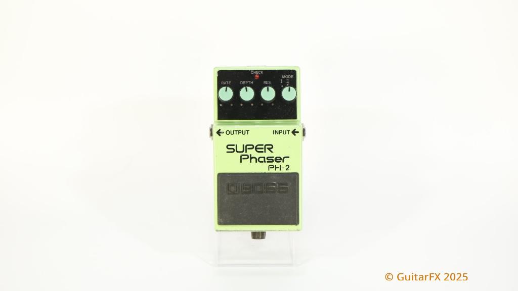 Boss PH-2 Super Phaser (s/n BG41553, Black Label, Made in Ta, Enlèvement ou Envoi, Utilisé
