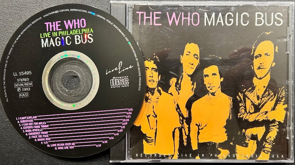 THE WHO - Magic bus: Live in Dallas '89 ( CD ), Speciale editie, Ophalen of Verzenden, Zo goed als nieuw, Live-album
