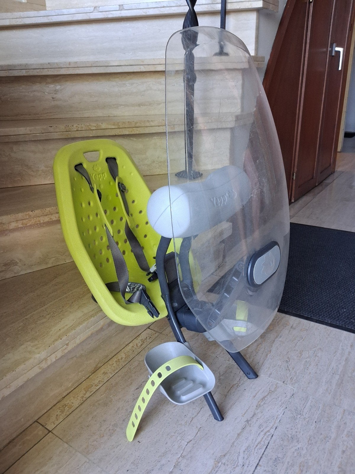 Kinderzitje voor stuur Yepp, Fietsen en Brommers, Ophalen