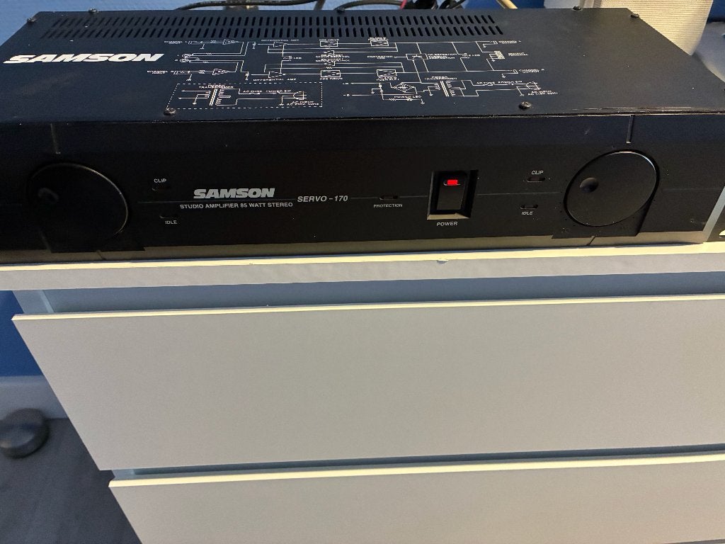 Samson Servo 170 versterker, Overige merken, Ophalen of Verzenden, 60 tot 120 watt, Gebruikt