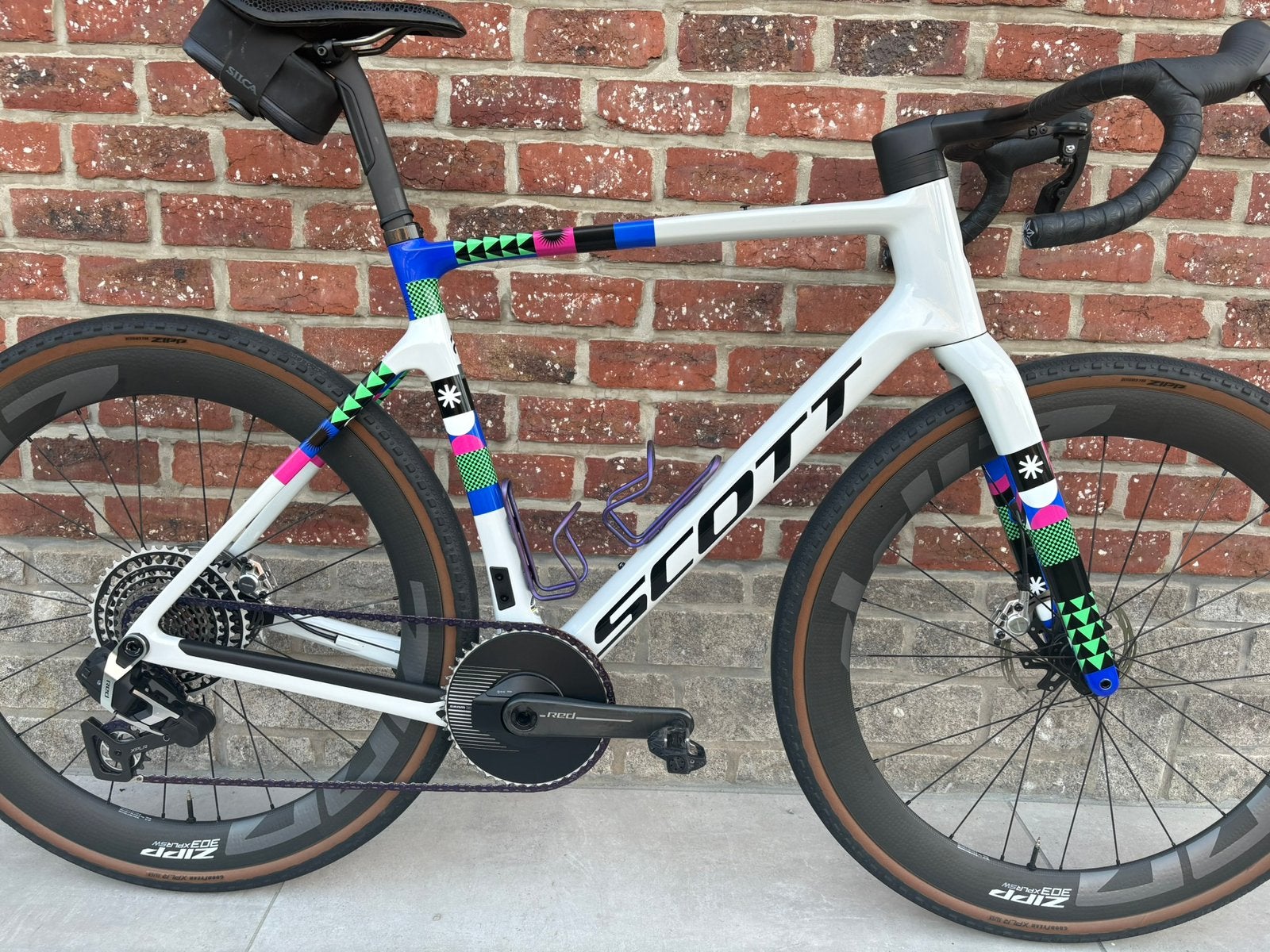 Scott Addict RC GR 2025, Vélos & Vélomoteurs, Enlèvement, Comme neuf, Titane