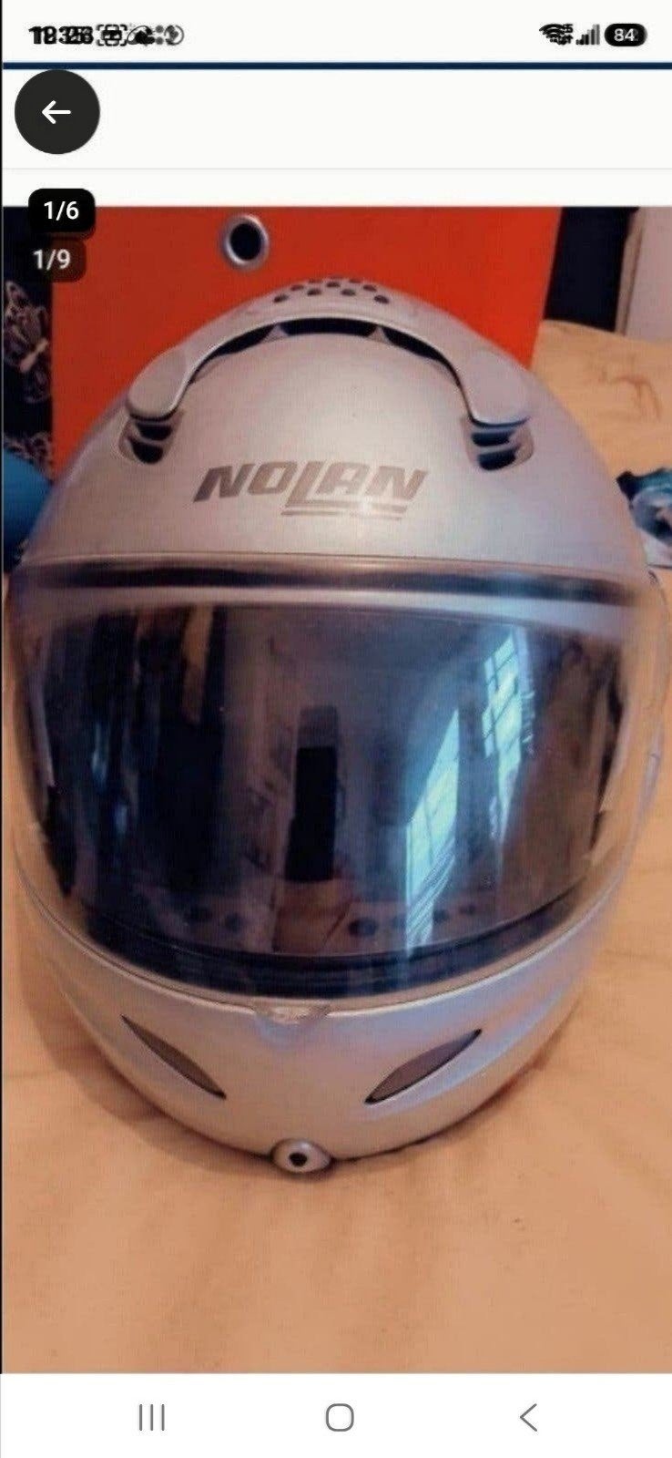 CASQUE MOTO MODULABLE " NOLAN" TAILLE M/L PRIX 25 EUR, Enlèvement, M, Nolan