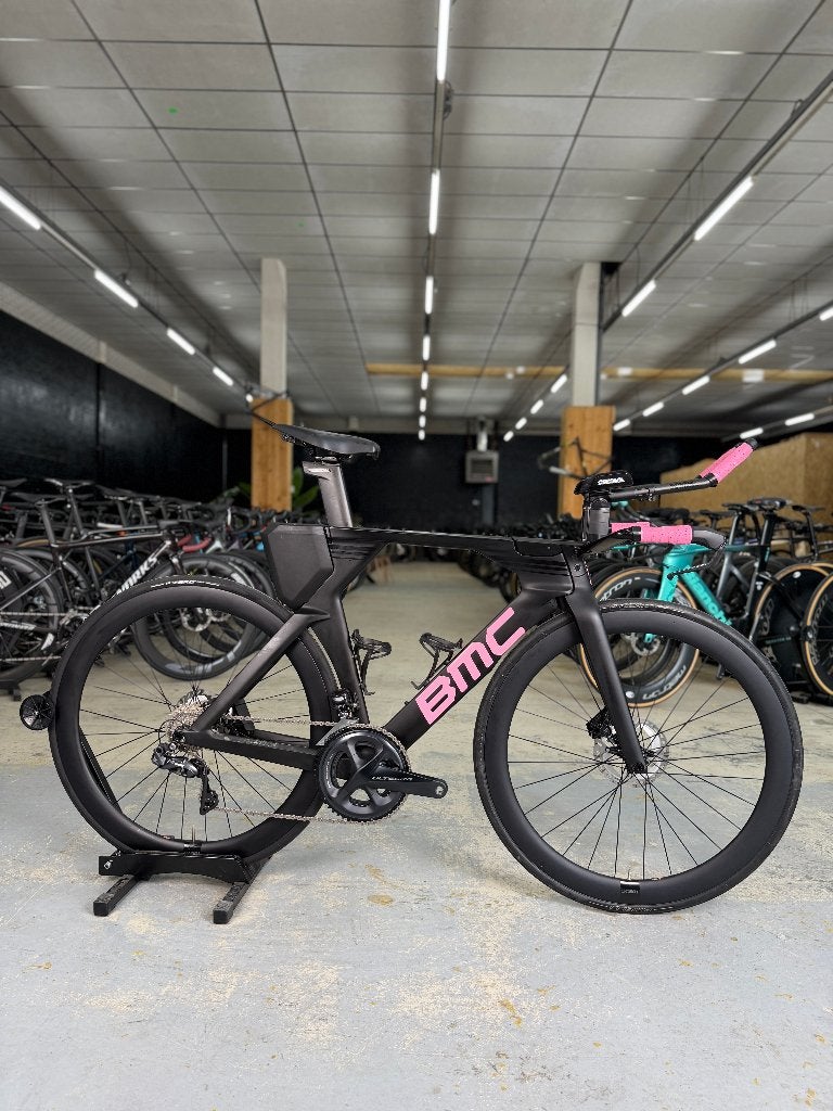 100km BMC Timemachine 01 ONE Di2 Carbon TT, Enlèvement, Comme neuf