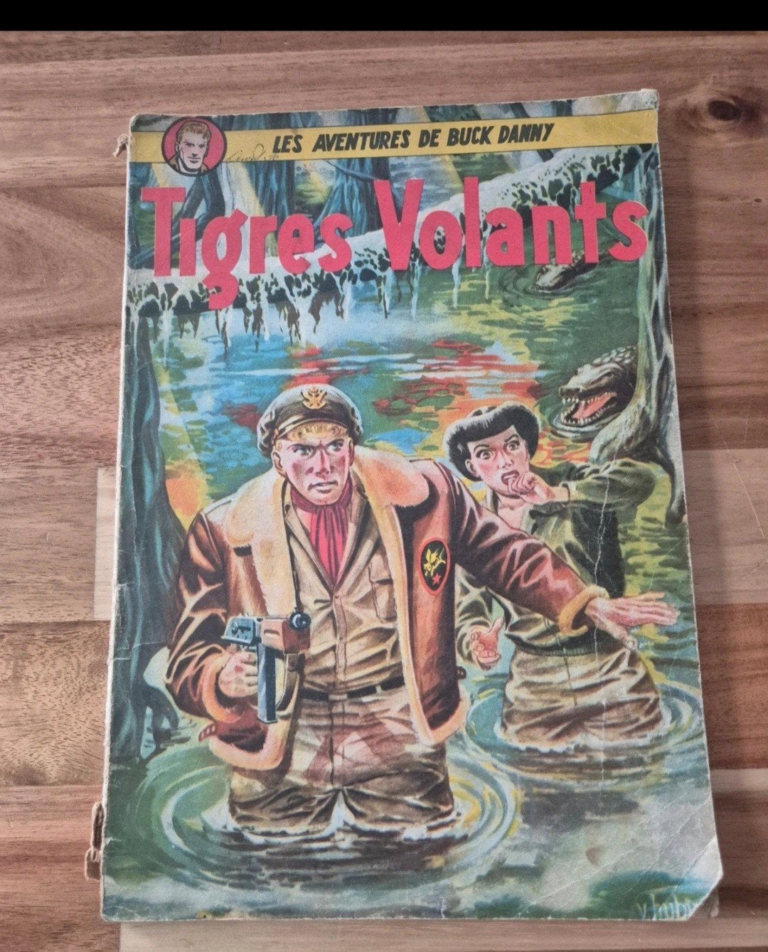 Buck Danny Les Tigres Volants (français, 1953), Une BD, Enlèvement ou Envoi, Utilisé