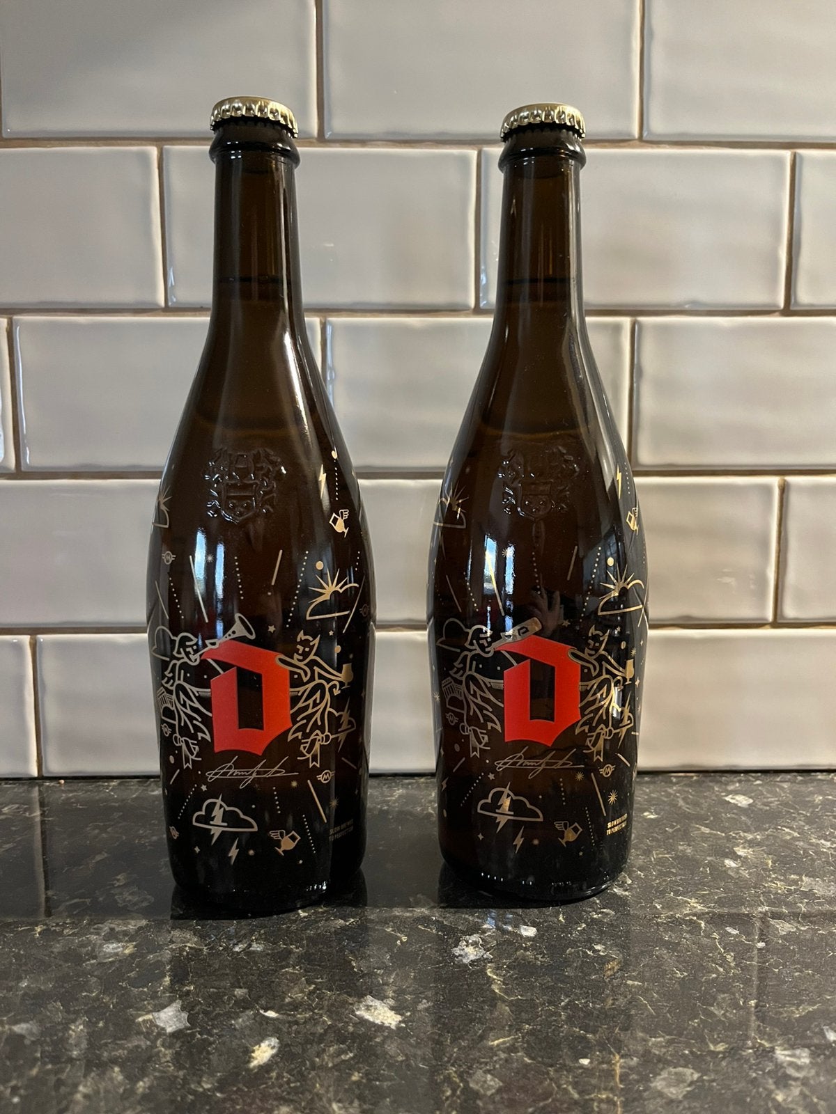 Duvel - Holiday bottles 75cl (vol), Ophalen of Verzenden, Zo goed als nieuw, Duvel